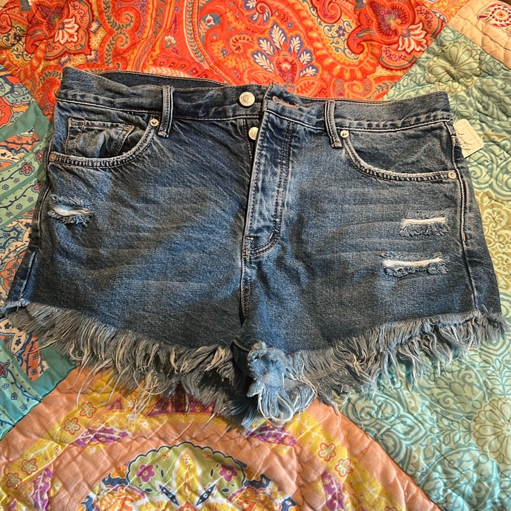 Free People Size 29 Jean Shorts